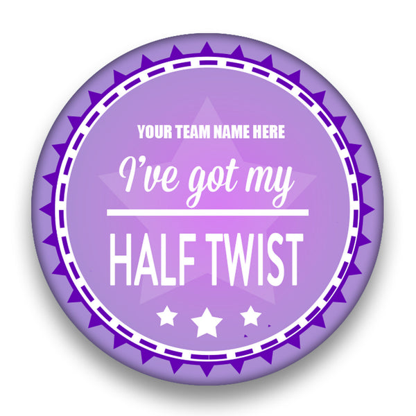Half Twist Badge