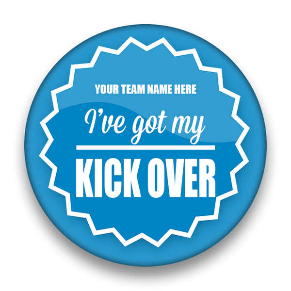 Kick Over Badge